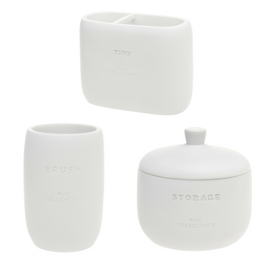 The White Collection - Bathroom Essentials